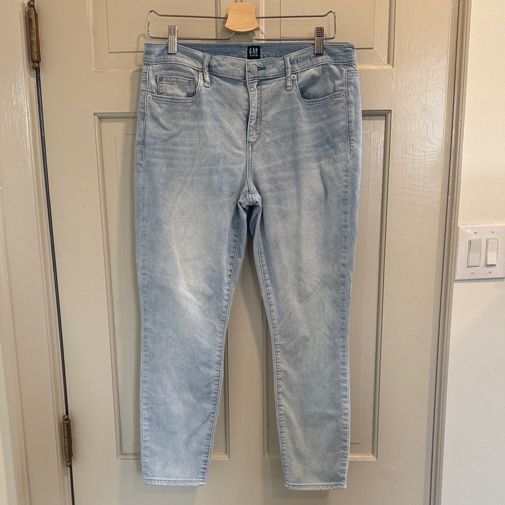 GAP 1969 Women's Light Indigo True Skinny Jeans Size 31